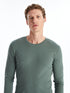 LC Waikiki Crew Neck Long Sleeve Combed Cotton Men's T-shirt